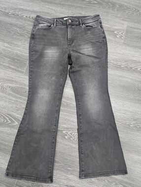 Sonoma Flare Jeans Size 14 Black